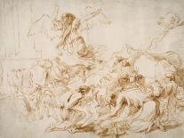 Tobit Burying the Dead, C. 1650-Giovanni Benedetto Castiglione-Giclee Print