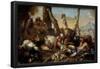 Giovanni Benedetto Castiglione / 'The Fable of Diogenes', 1645-1655, Italian School, Oil on canv...-GIOVANNI BENEDETTO CASTIGLIONE-Framed Poster