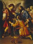 Tobias's Farewell to the Angel, First Third of 17th C-Giovanni Bilivert-Giclee Print