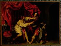 Joseph and Potiphar's Wife-Giovanni Biliverti-Stretched Canvas