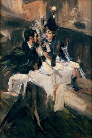 The Sweethearts' Lunch, C.1895