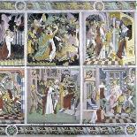 Frescos, 1491, in Notre-Dame Des Fontaines Chapel, La Brigue, France-Giovanni Canavesio-Framed Giclee Print