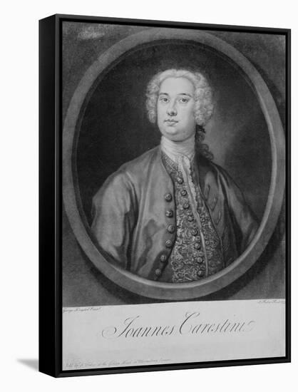 Giovanni Carestini (C.1704-C.1760), 1735-George Knapton-Framed Stretched Canvas