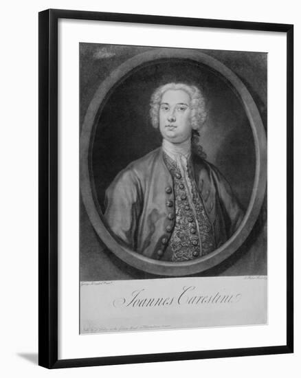 Giovanni Carestini (C.1704-C.1760), 1735-George Knapton-Framed Giclee Print