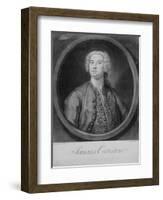 Giovanni Carestini (C.1704-C.1760), 1735-George Knapton-Framed Giclee Print