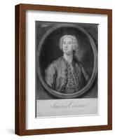 Giovanni Carestini (C.1704-C.1760), 1735-George Knapton-Framed Giclee Print