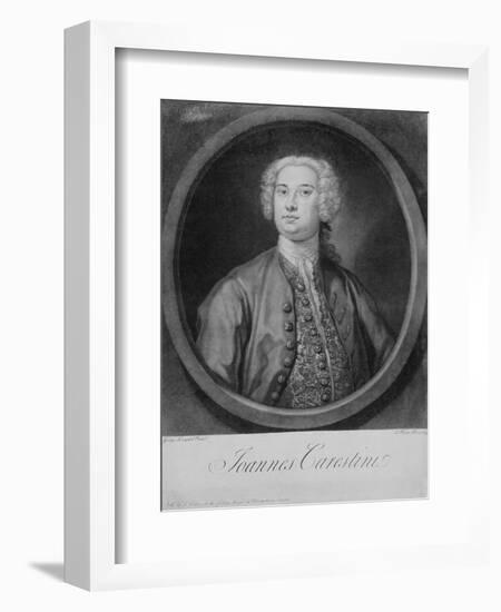 Giovanni Carestini (C.1704-C.1760), 1735-George Knapton-Framed Giclee Print