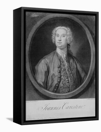 Giovanni Carestini (C.1704-C.1760), 1735-George Knapton-Framed Stretched Canvas