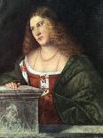 Portrait of a Woman, 1485-1547-Giovanni Cariani-Framed Giclee Print