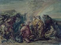 Holocaust of Noah-Giovanni Carnovali (Piccio)-Laminated Art Print