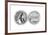 Giovanni Cassini Medal-null-Framed Giclee Print