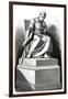 Giovanni Cassini Statue-E Thomas-Framed Art Print