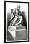 Giovanni Cassini Statue-E Thomas-Framed Art Print