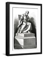 Giovanni Cassini Statue-E Thomas-Framed Art Print