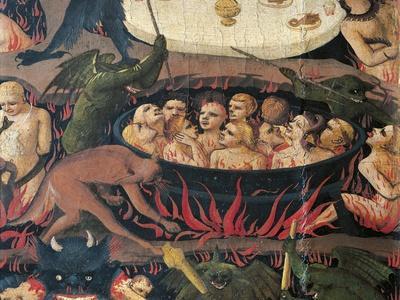 Hell with Demons and Damned, Detail from Last Judgment