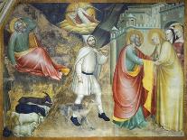 Figures of Men, Detail from Resurrection of Lazarus-Giovanni Da Milano-Giclee Print