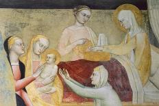 Figures of Men, Detail from Resurrection of Lazarus-Giovanni Da Milano-Giclee Print