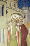 Figures of Women, Detail from Marriage of Virgin-Giovanni Da Milano-Giclee Print