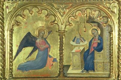 The Annunciation, Polytych Depicting the Lives of the Saints, the Salone Del II Piano, 1353-63