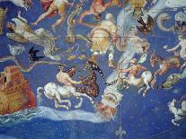 Signs of the Zodiac Including Battling Centaurs, Detail from the Vault of the "Sala Del Mappamondo"-Giovanni De' Vecchi-Giclee Print