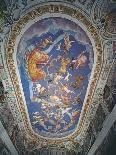 Astrological Ceiling, in the Sala Del Mappamondo-Giovanni De' Vecchi-Framed Stretched Canvas