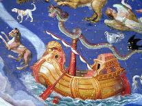 Scene of the Zodiac Including a Galleon, Detail from the Vault of the "Sala Del Mappamondo"-Giovanni De' Vecchi-Giclee Print