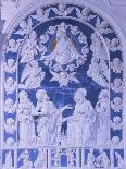 Annunciation, Detail from Predella of Last Judgment-Giovanni Della Robbia-Giclee Print