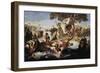 Giovanni Delle Bande Nere's Army Crossing Adda-Giuseppe Bezzuoli-Framed Giclee Print