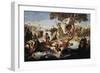 Giovanni Delle Bande Nere's Army Crossing Adda-Giuseppe Bezzuoli-Framed Giclee Print