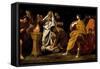 Giovanni di Stefano Lanfranco / 'The Auspices of a Roman Emperor', ca. 1635, Italian School, Oi...-GIOVANNI LANFRANCO-Framed Stretched Canvas