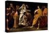 Giovanni di Stefano Lanfranco / 'The Auspices of a Roman Emperor', ca. 1635, Italian School, Oi...-GIOVANNI LANFRANCO-Stretched Canvas