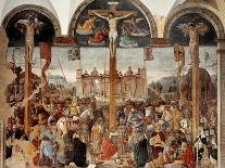 Crucifixion-Giovanni Donato da Montorfano-Stretched Canvas