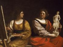 Lot and His Daughters, 1600-50 (Oil on Canvas)-Giovanni Francesco Guerrieri-Giclee Print