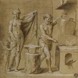 The Triumph of Galatea, 1513-14 (Fresco) (Detail of 2646174)-Raphael (1483-1520)-Giclee Print