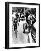 Giovanni Gerbi Cycling-null-Framed Giclee Print