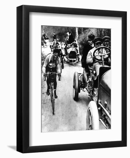 Giovanni Gerbi Cycling-null-Framed Giclee Print