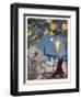 Giovanni Giacomo Casanova Chevalier de Saingalt Italian Adventurer Helps C C with Her Stockings-Auguste Leroux-Framed Photographic Print