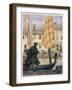 Giovanni Giacomo Casanova Chevalier de Saingalt Italian Adventurer in Carnival Mask Venice-Auguste Leroux-Framed Art Print