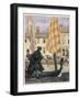 Giovanni Giacomo Casanova Chevalier de Saingalt Italian Adventurer in Carnival Mask Venice-Auguste Leroux-Framed Art Print