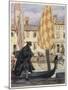 Giovanni Giacomo Casanova Chevalier de Saingalt Italian Adventurer in Carnival Mask Venice-Auguste Leroux-Mounted Art Print