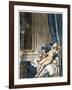 Giovanni Giacomo Casanova Chevalier de Saingalt, with Madame F at Corfu-Auguste Leroux-Framed Art Print