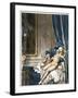 Giovanni Giacomo Casanova Chevalier de Saingalt, with Madame F at Corfu-Auguste Leroux-Framed Art Print