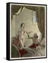 Giovanni Giacomo Casanova Italian Adventurer with His Belle Religieuse-Auguste Leroux-Framed Stretched Canvas