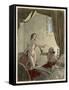 Giovanni Giacomo Casanova Italian Adventurer with His Belle Religieuse-Auguste Leroux-Framed Stretched Canvas