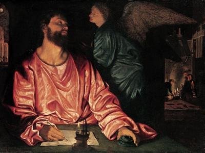 Saint Matthew and the Angel, c.1534