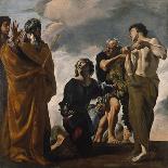 Moses and the Messengers from Canaan, 1621-24-Giovanni Lanfranco-Giclee Print