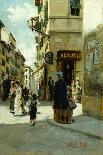 Les Grands Boulevards, Paris-Giovanni Lessi-Framed Stretched Canvas