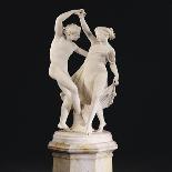 An Italian White Marble Group Entitled la Danza Di Zefiro E Flora, Rome circa 1867-Giovanni Maria Benzoni-Stretched Canvas
