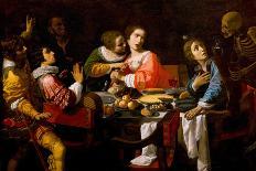 Death Comes to the Banquet Table  (Memento Mori)-Giovanni Martinelli-Giclee Print