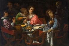 Memento Mori: Death Comes to the Table, circa 1630-1638 (Oil on Canvas)-Giovanni Martinelli-Giclee Print